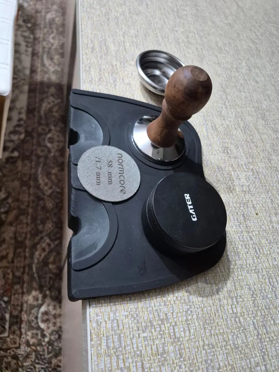 تمپر،لولر،مت،پاک اسکرین،سایز۵۸|سماور، چای‌ساز، قهوه‌ساز|قدس, شهر‌قدس|دیوار