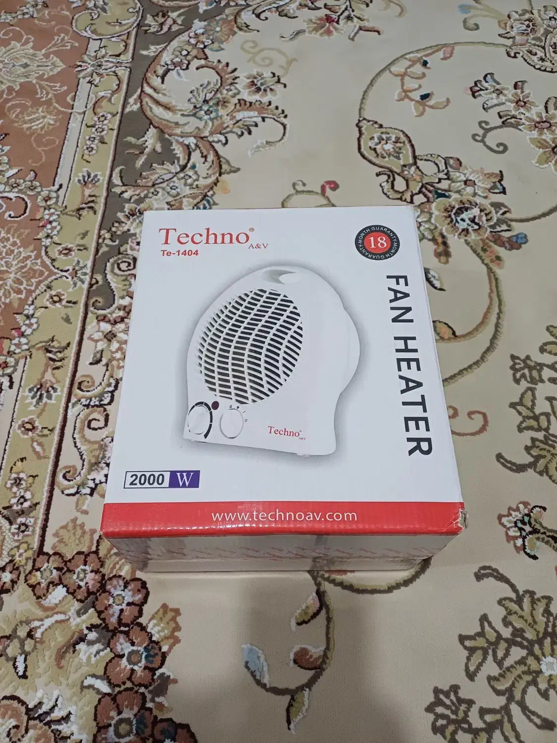 فن هیتر برقی تکنو|بخاری، هیتر، شومینه|سنقر, |دیوار