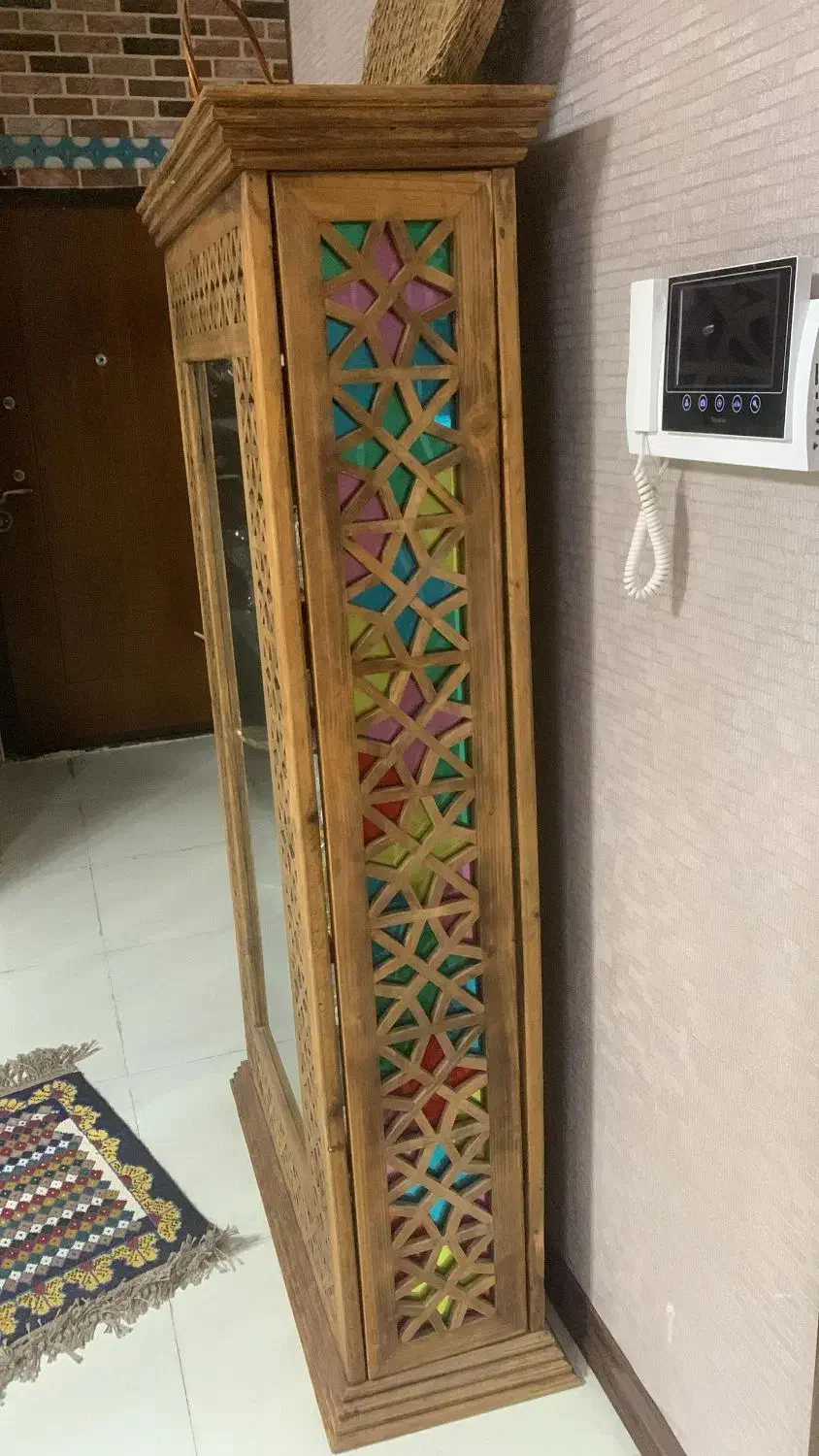 بوفه)ویترین(چوبی سنتی|بوفه، ویترین، کنسول|شیراز, نشاط|دیوار