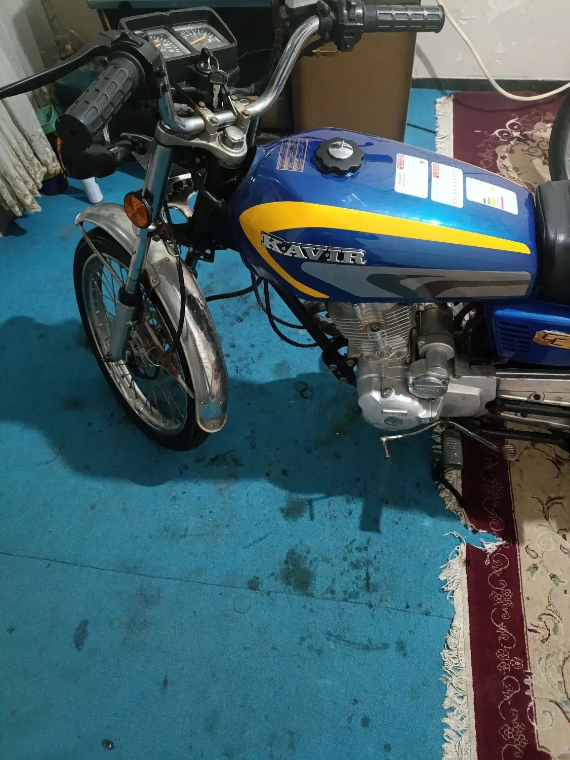 سلام  موتور مزایده میباشد 5نده|موتورسیکلت|شاهین‌شهر, عطار|دیوار