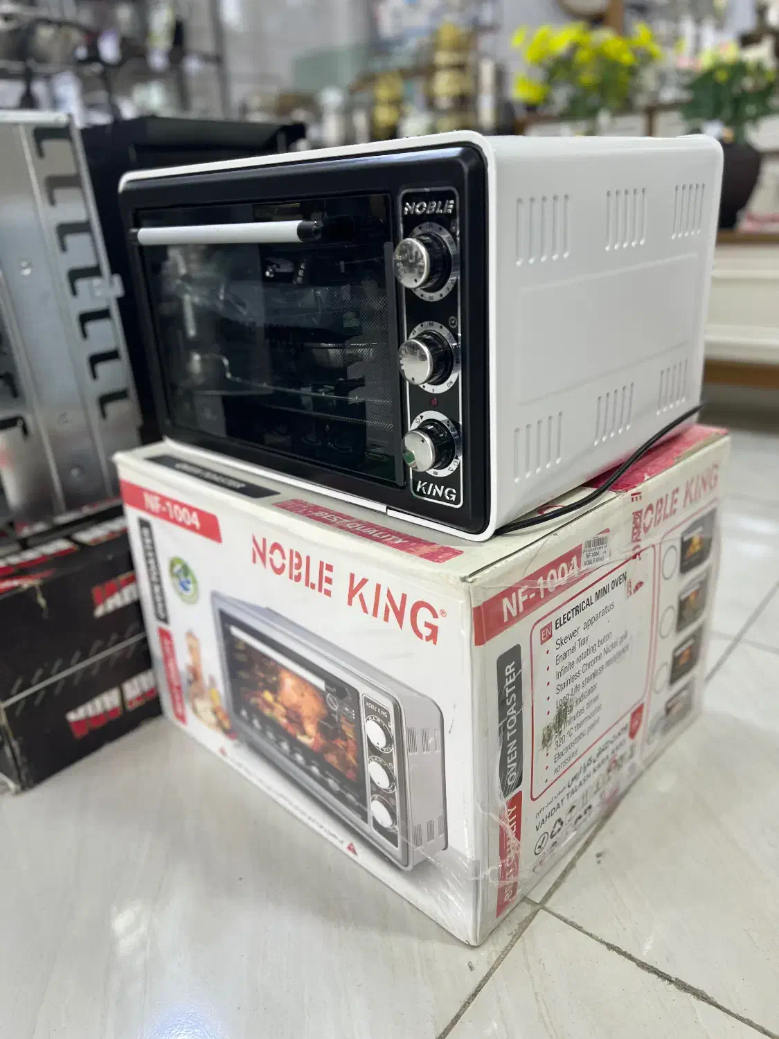 آون توستر نوبل کینگ|اجاق گاز و لوازم برقی پخت‌وپز|اسلام‌‌آباد غرب, |دیوار