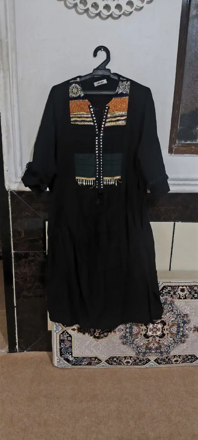 مانتو دو عدد کفتان|لباس|دهدشت, |دیوار