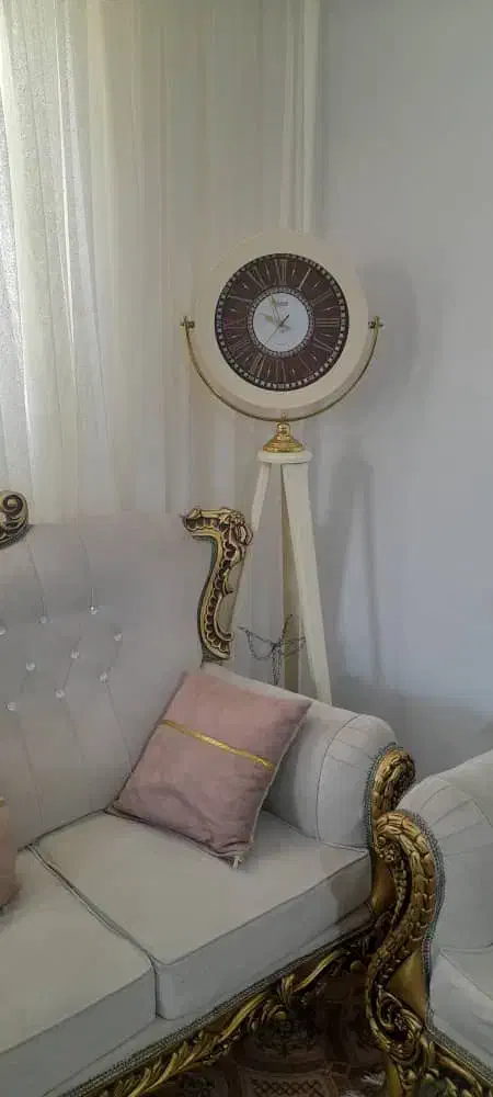 فروش مبل ۷نفره و ساعت ایستاده و بوفه|بوفه، ویترین، کنسول|گیلوان, |دیوار