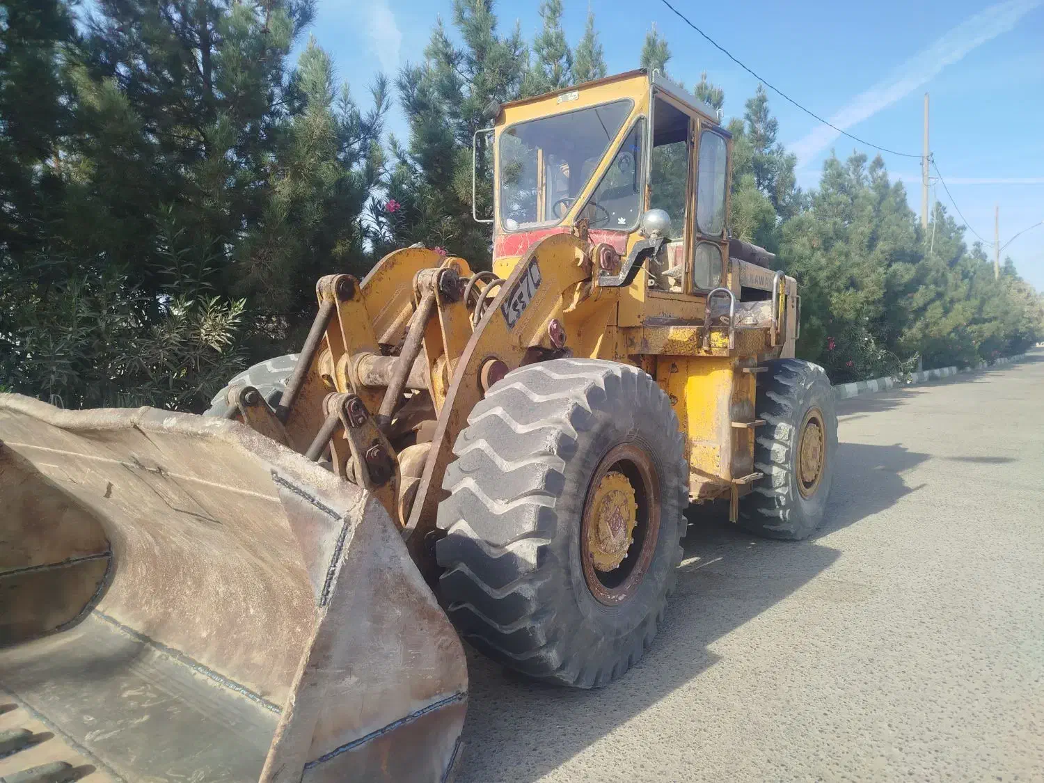 لودر کاوازاکی 70|خودرو سنگین|قم, جمکران|دیوار