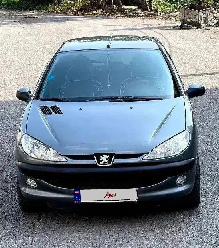 ۲۰۶ مدل ۸۵بی رنگ بی ضربه|خودرو سواری و وانت|رشت, کوی طالقانی|دیوار