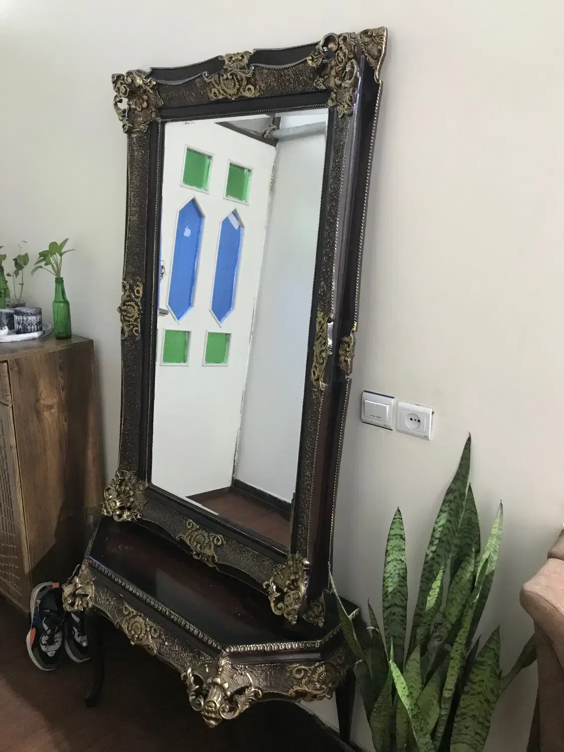 اینه کنسول درحد نو|آینه|ساری, |دیوار