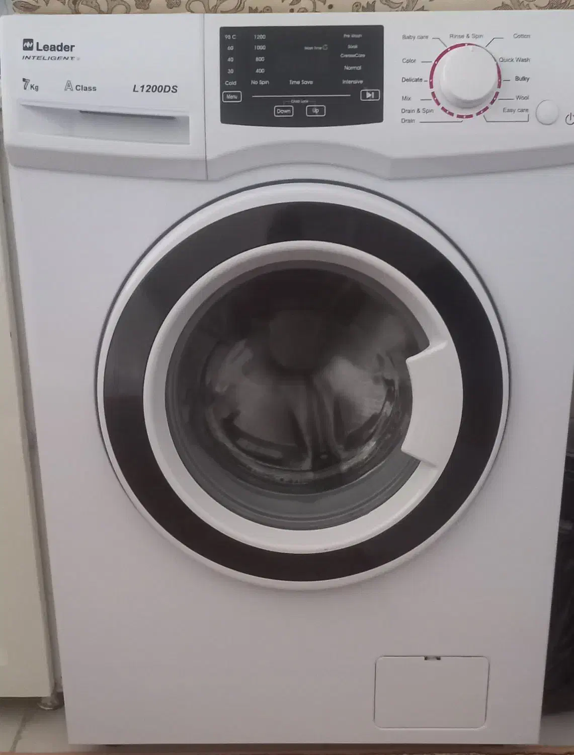 لباس شویی لیدر 7 کیلوی|ماشین لباسشویی و خشککن لباس|مهاباد (آذربایجان غربی), |دیوار