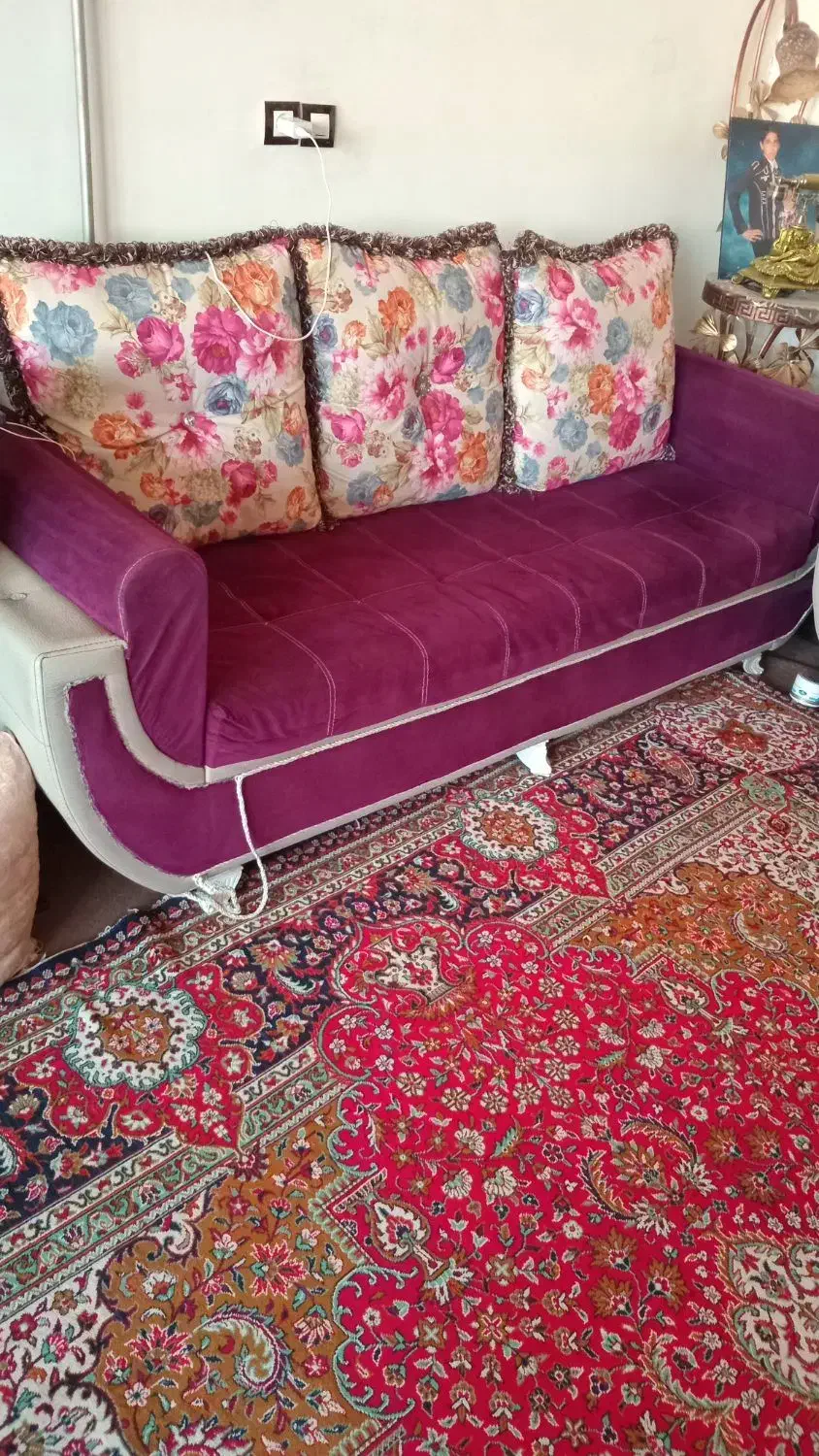 مبل راحتی ۸ نفره|مبلمان خانگی و میز عسلی|خوی, |دیوار