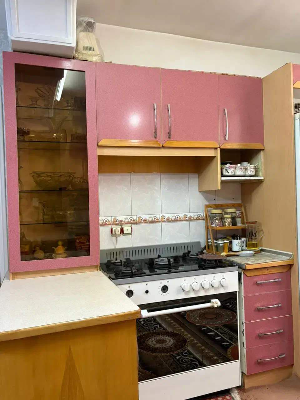 کابینت کار کرده ام دی اف|مصالح و تجهیزات ساختمان|صباشهر, |دیوار