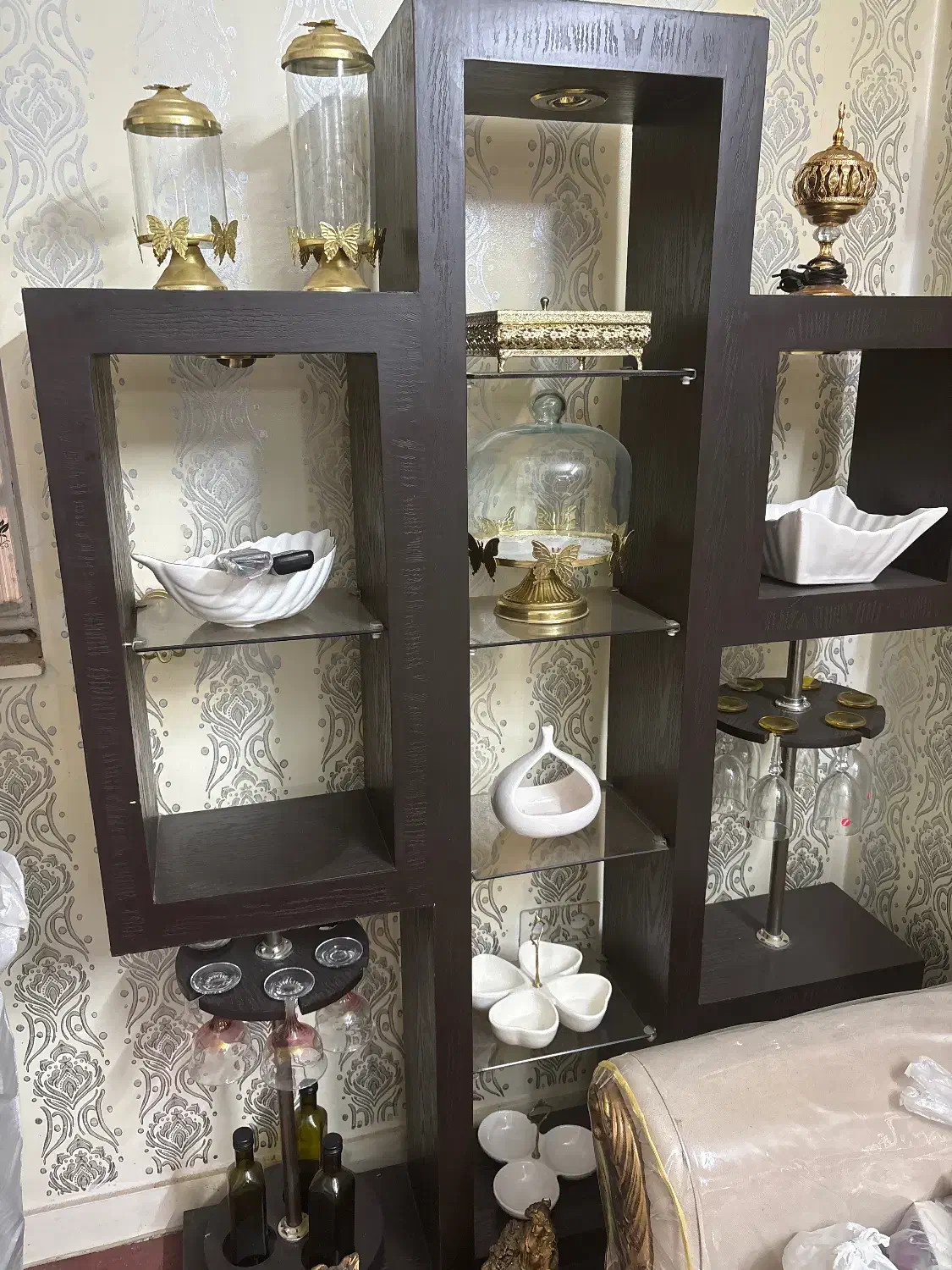 بوفه شیک|بوفه، ویترین، کنسول|اهواز, سلطانمنش|دیوار