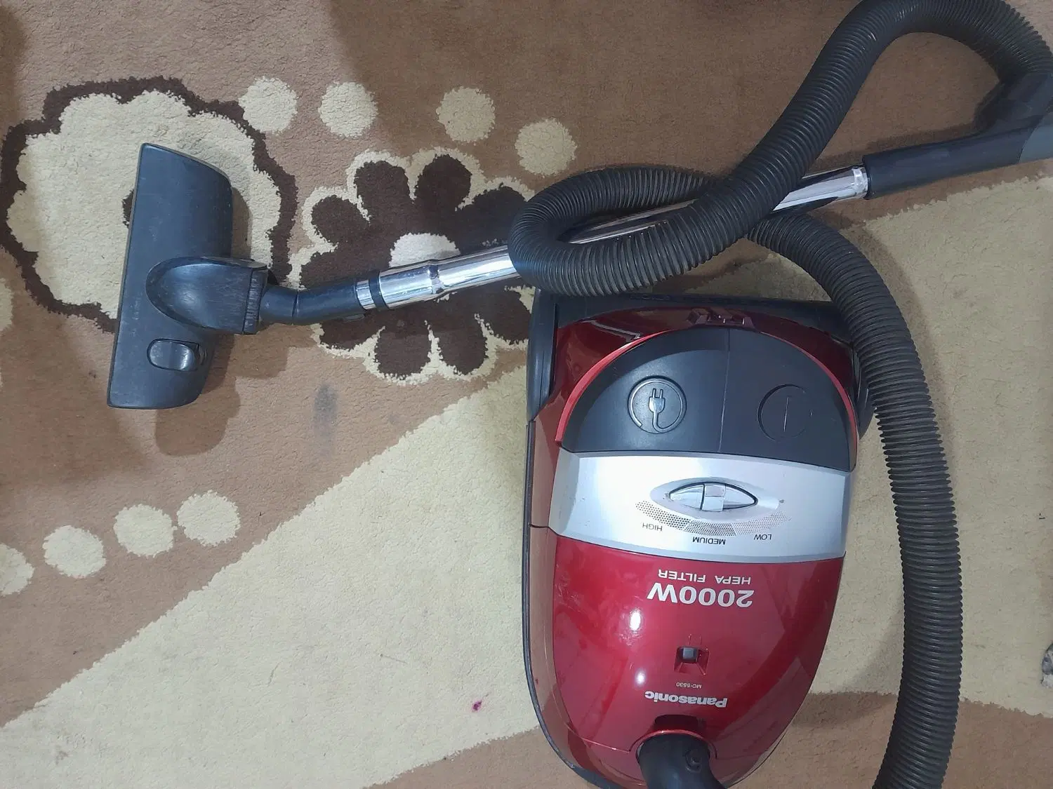 جاروبرقی پاناسونیک اصل ژاپنی بشرط تست|جاروبرقی، جارو شارژی، بخارشو|اهواز, منبع اب|دیوار