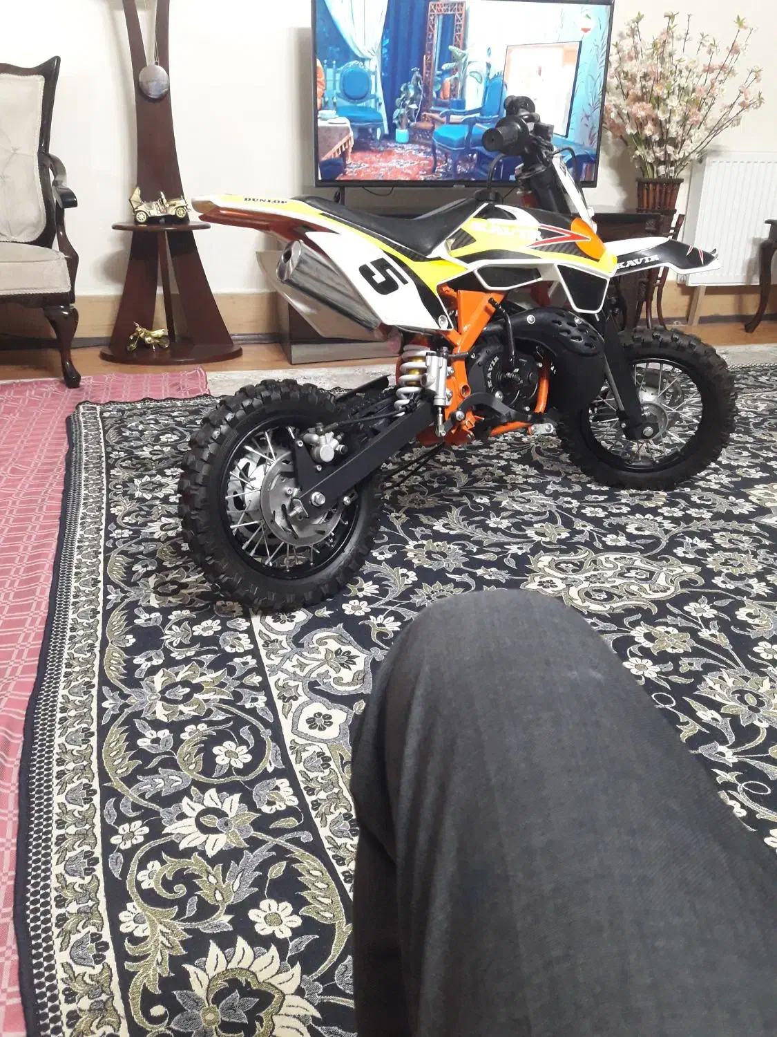 ۲ دستگاه موتور سیکلت هندا ۱۵۰ ومینی کراس ۵۰ سی سی|موتورسیکلت|سمنان, |دیوار