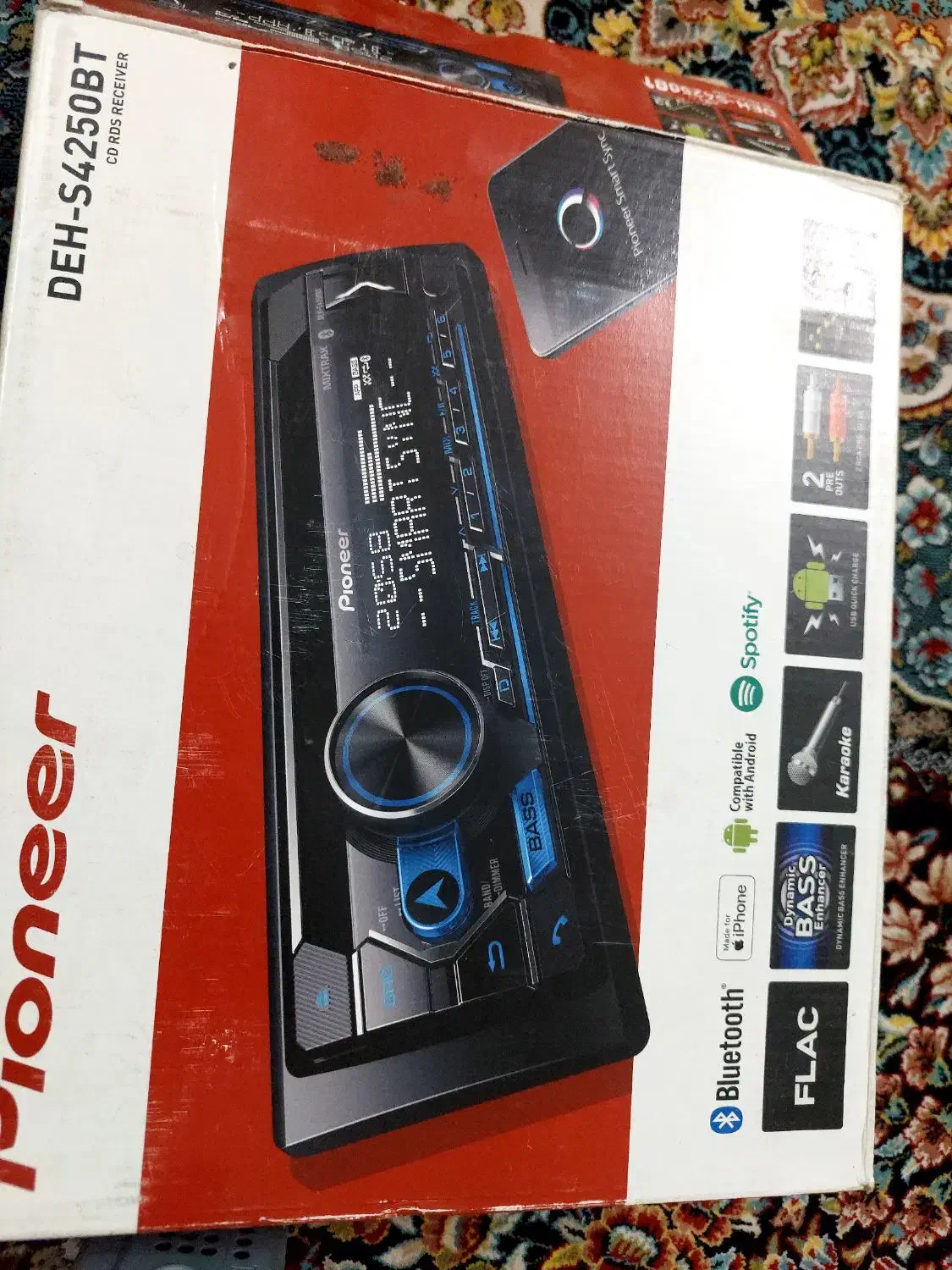 پخش DEH-S4250Bt پایونیر|صوتی و تصویری|تهران, شهرک طالقانی|دیوار