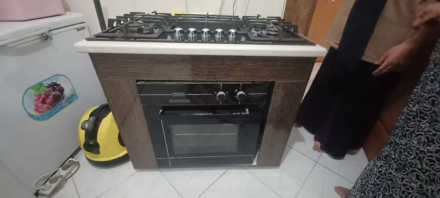 گاز رو میزی به همراه فر|اجاق گاز و لوازم برقی پخت‌وپز|اصفهان, جلالیه|دیوار
