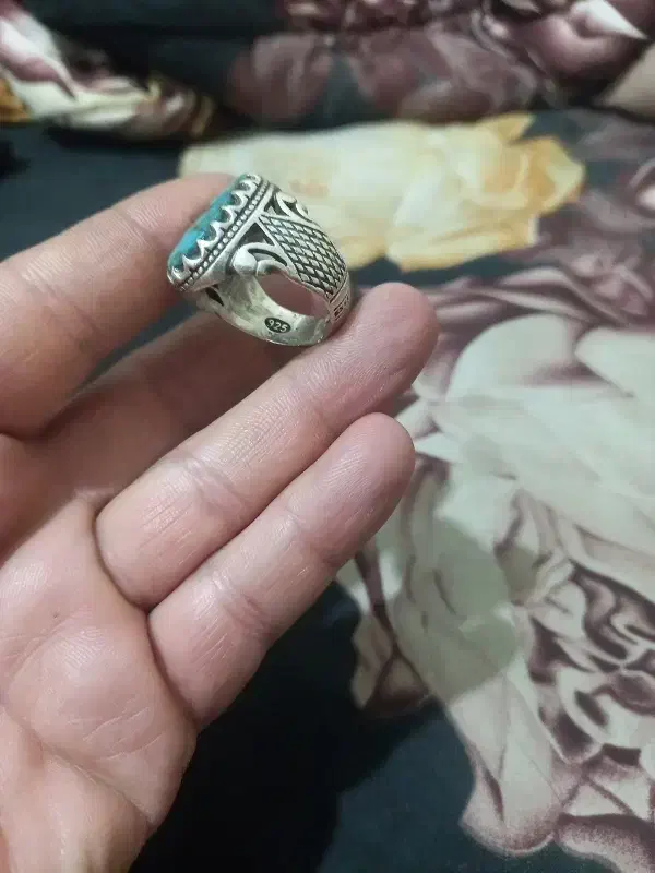 انگشتر فیروزه اصل|زیورآلات و اکسسوری|تهران, تهرانپارس جنوبی|دیوار