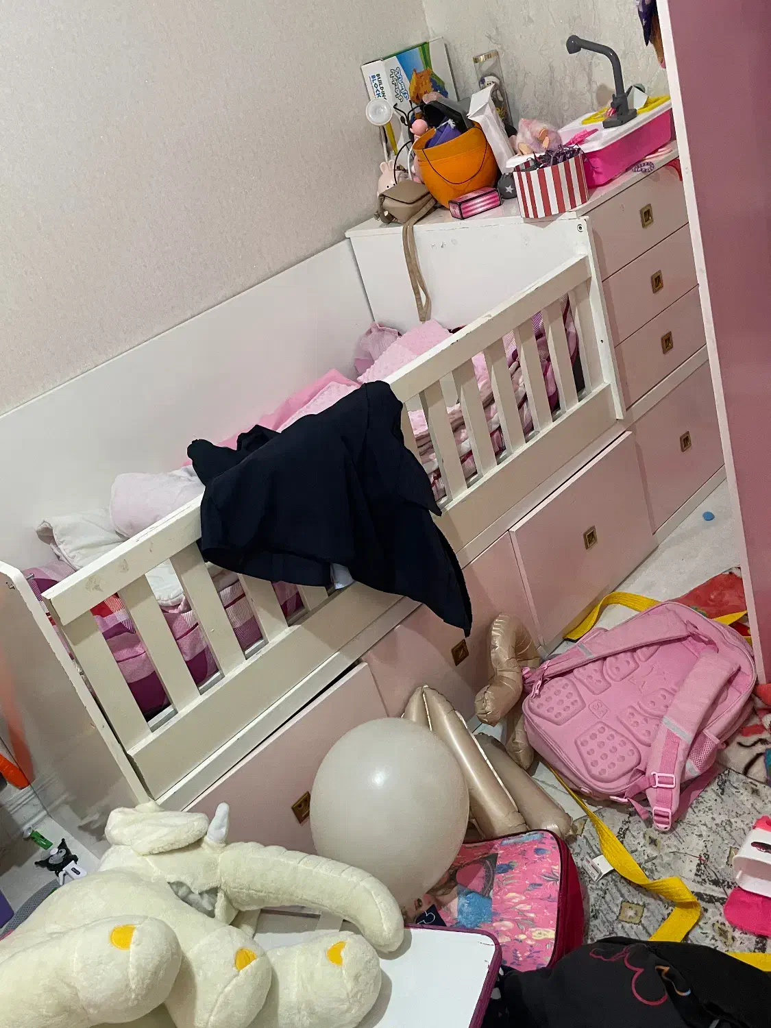 تخت کمد بچه|اسباب و اثاث بچه|وحیدیه, |دیوار