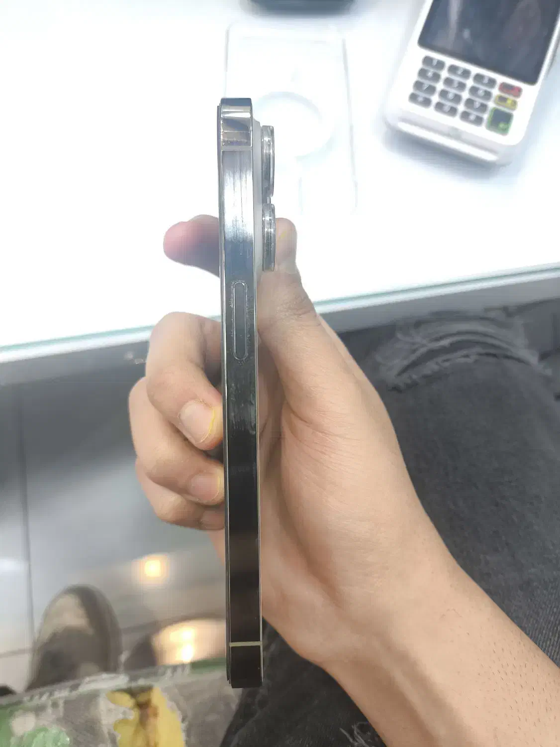 موبایل 14Pro 256gb تکسیم کارت با ریجستر باطری ۹۶|موبایل|اهرم, |دیوار