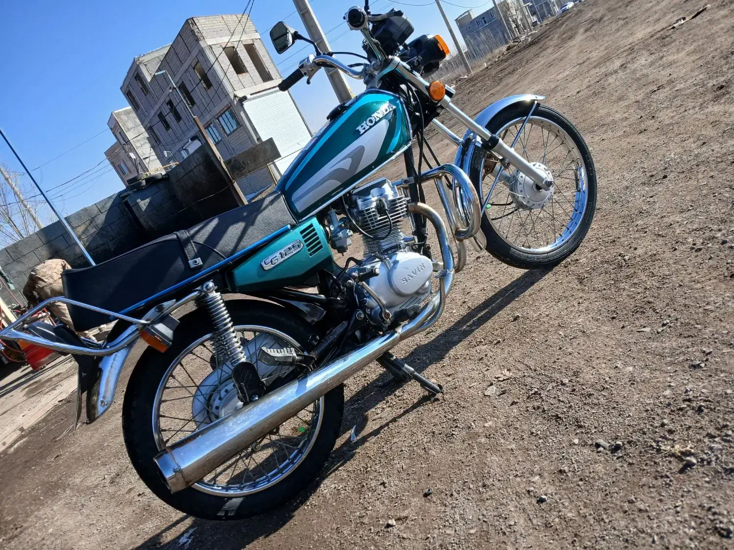 موتور ساوین ۱۲۵ درحد خشک|موتورسیکلت|اردبیل, |دیوار