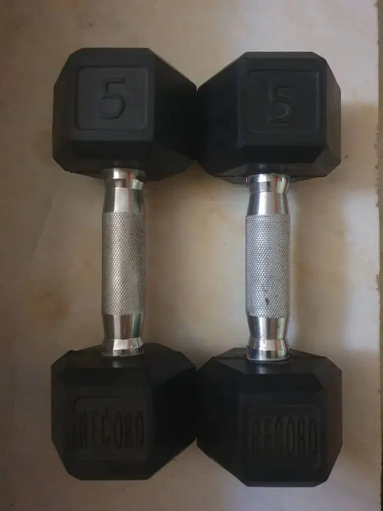 دمبل 5 کیلوگرمی|تجهیزات ورزشی|سراوان, |دیوار