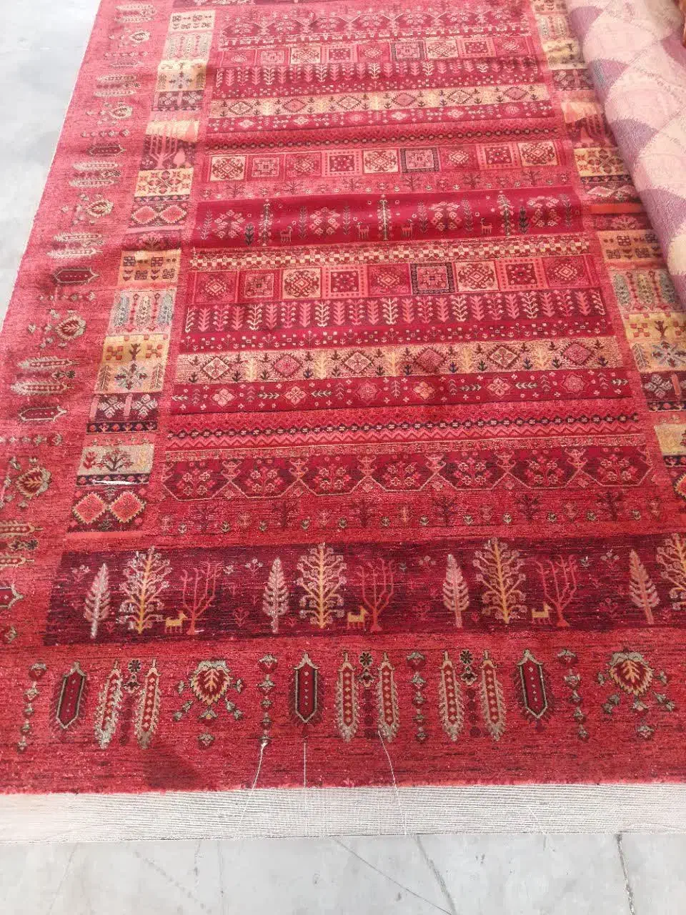 فرش لاکی ابعاد ۱۵۰در۲۳۰تمام نخی ۷۰۰شانه|فرش|تهران, شهرک استقلال|دیوار