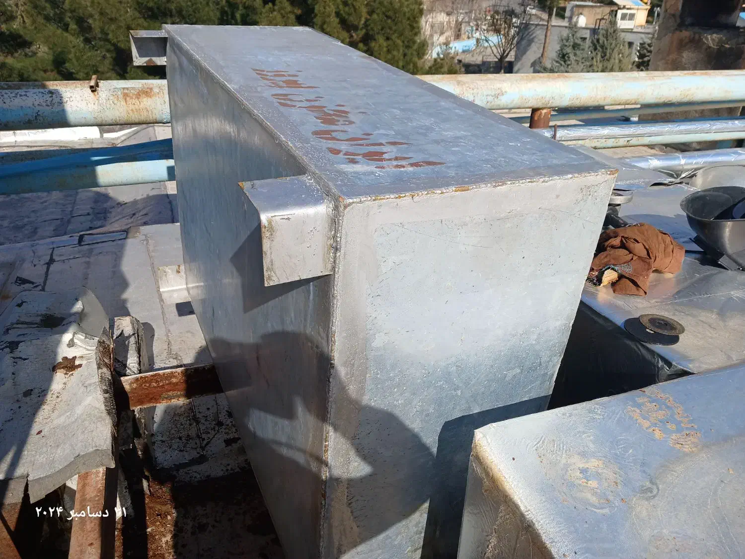 جوشکاری سیار|خدمات پیشه و مهارت|صحنه, |دیوار