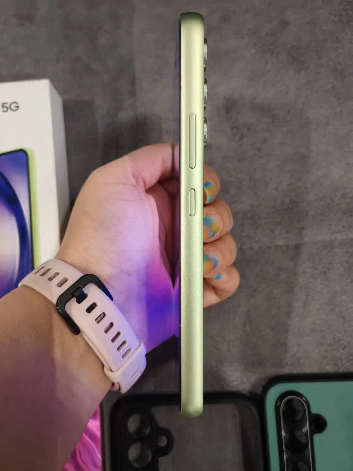 گوشی آ54 رام 8 حافظه A54 RAM 8 256GIG لیمویی|موبایل|تهران, سازمان برنامه جنوبی|دیوار