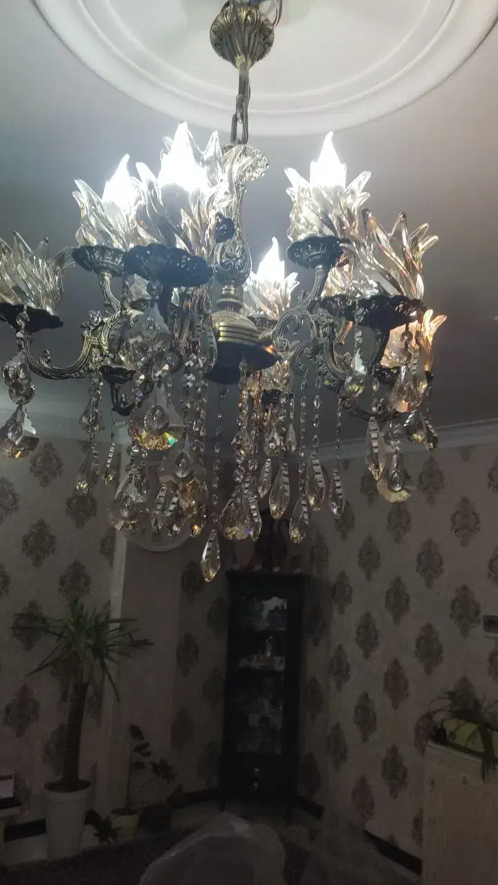 دوعددلوستر|لوستر و چراغ آویز|پاکدشت, پاکدشت (مامازند)|دیوار