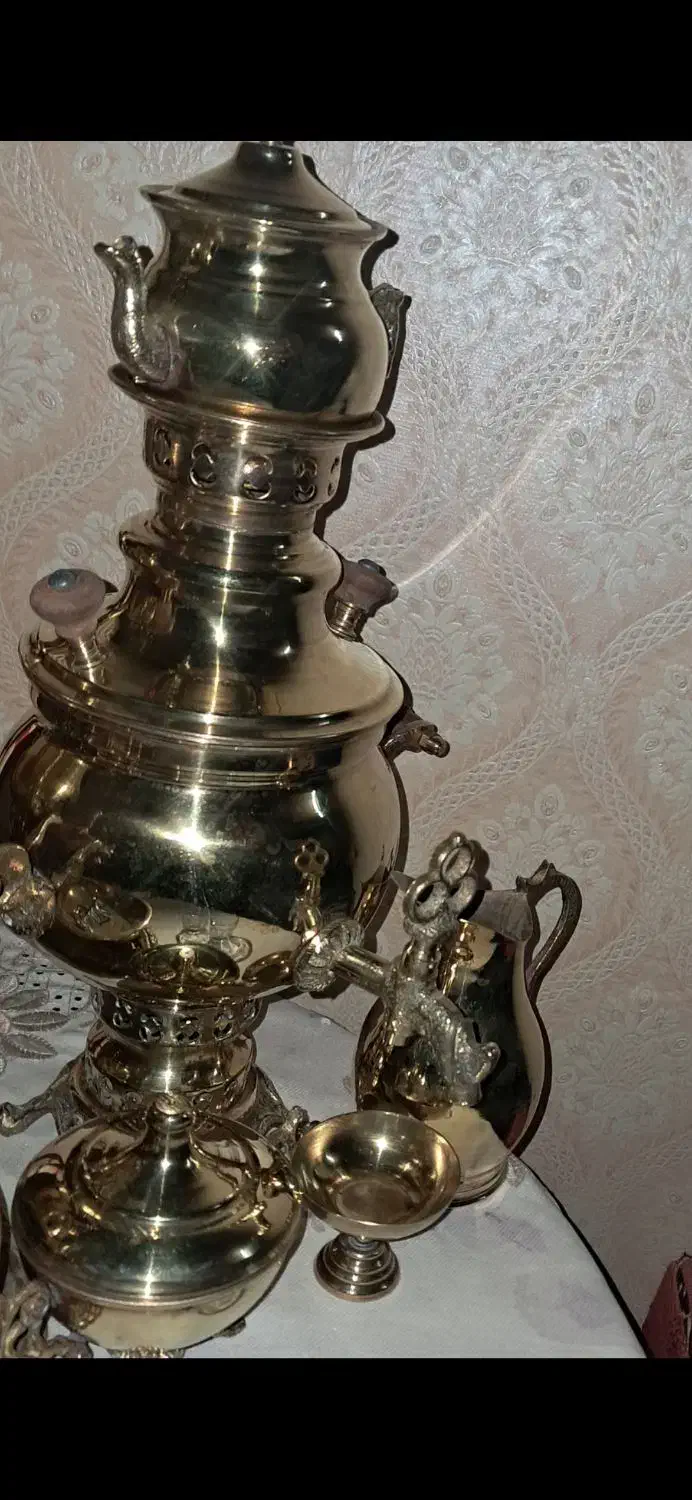 ذغالی یک لیتری زیبا برای دکور و مصرف|سماور، چای‌ساز، قهوه‌ساز|زنجان, |دیوار