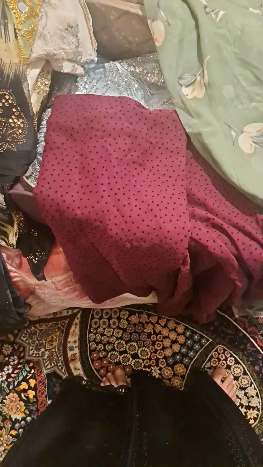 چادر گل پنبه ای|لباس|بندرعباس, |دیوار