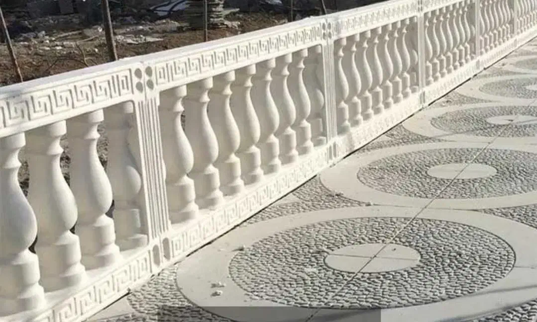 موزائیک نرده پلیمری صراحی یکمتر سفید|مصالح و تجهیزات ساختمان|تبریز, |دیوار