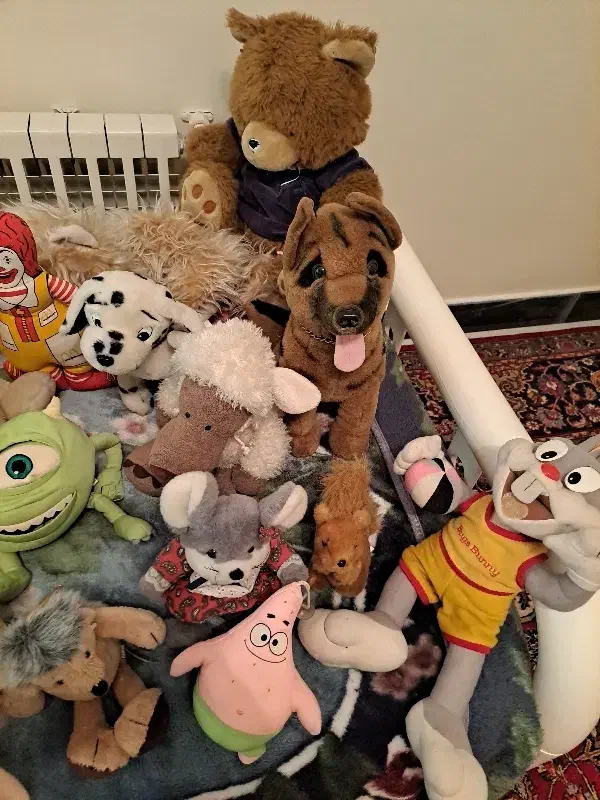 عروسک پارچه ای در مدل های مختلف وخارجی|اسباببازی بچه|تبریز, |دیوار