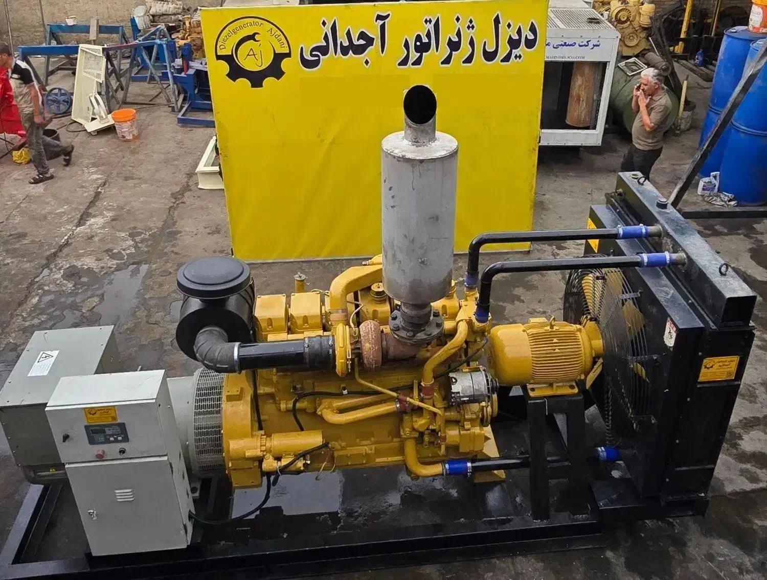 دیزل ژنراتور کامینز KTA1150 با ژنراتور 400کاوا|ماشین‌آلات صنعتی|اهواز, فولادشهر|دیوار
