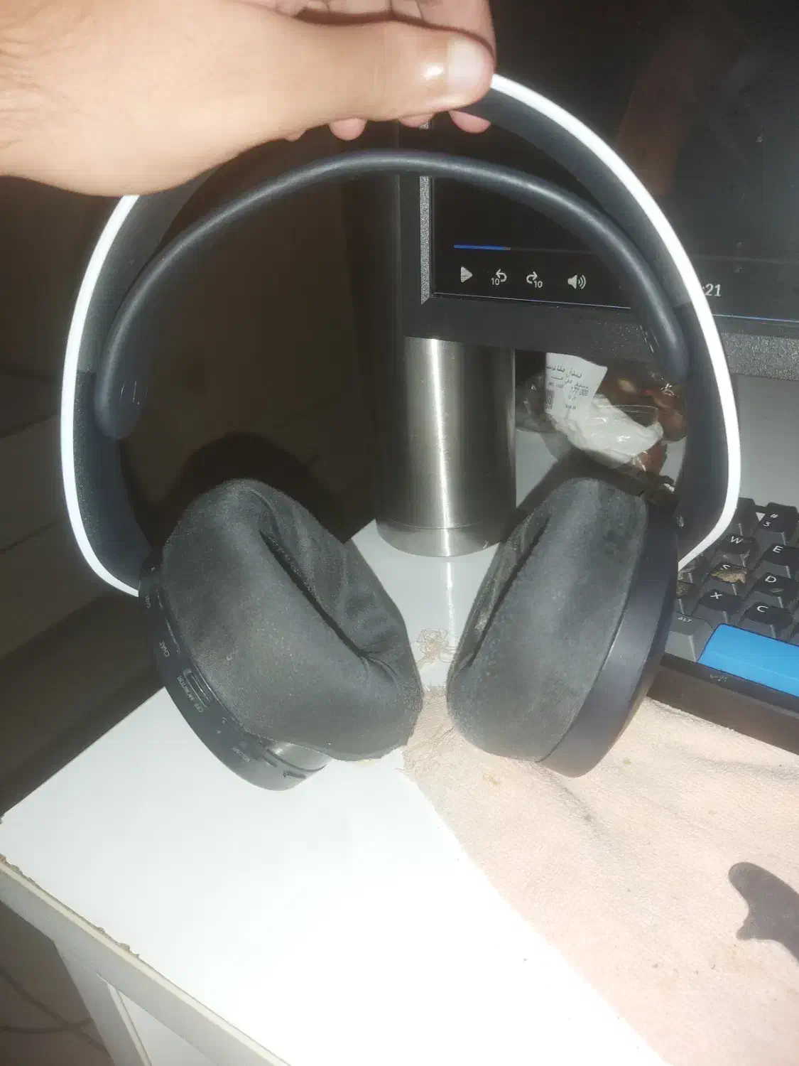 هدست/هدفون اصلی headset pulse 3d ps5|کنسول، بازی ویدئویی و آنلاین|بندر انزلی, مسکن مهر|دیوار