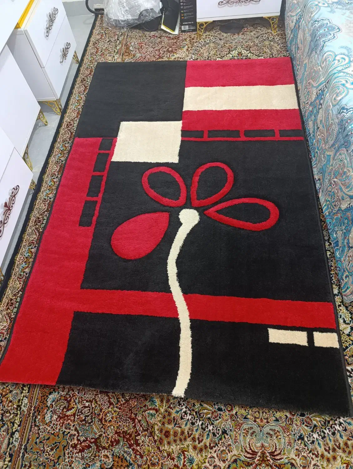 قالیچه|فرش|مهاباد (آذربایجان غربی), |دیوار