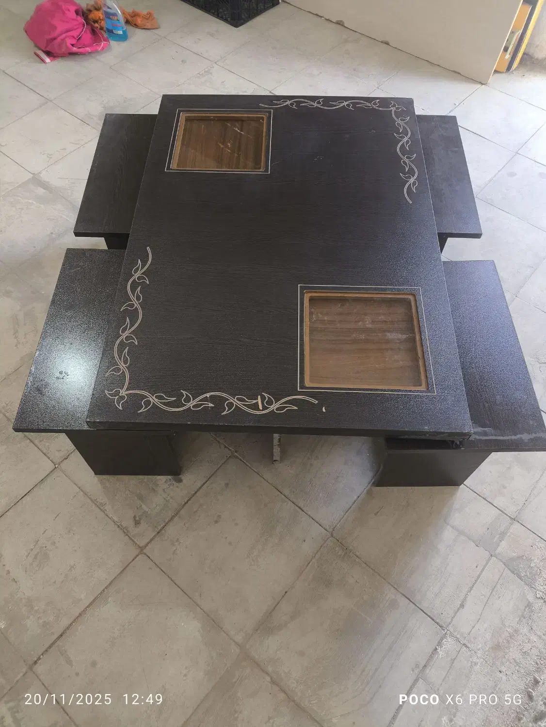 میزوسط و چهارتا عسلی|مبلمان خانگی و میز عسلی|فسا, |دیوار