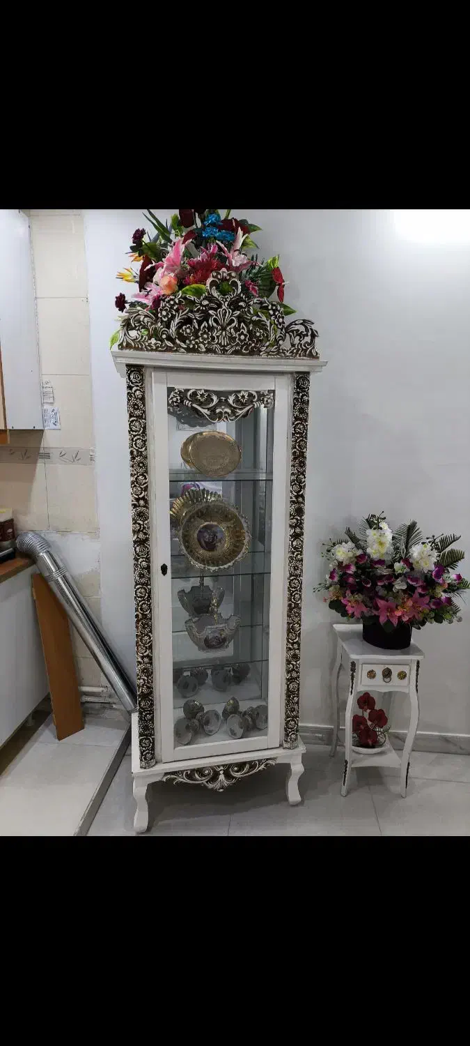 بوفه قد بلند|بوفه، ویترین، کنسول|پاکدشت, شهرک انقلاب|دیوار