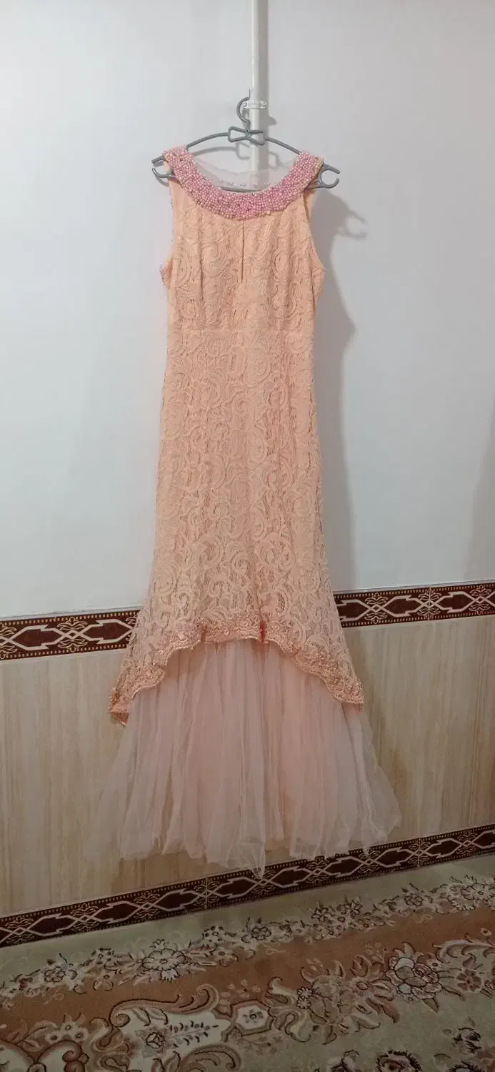 پیراهن مجلسی مروارید دوزی|لباس|خرمآباد, |دیوار