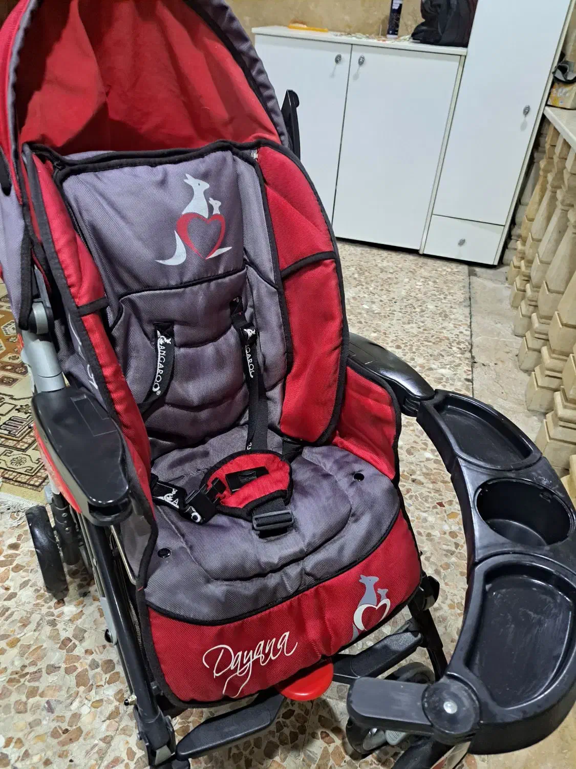 کالاسکه عصایی مارک کانگورو اصل.|کالسکه و لوازم جانبی|فردیس, قریشی|دیوار