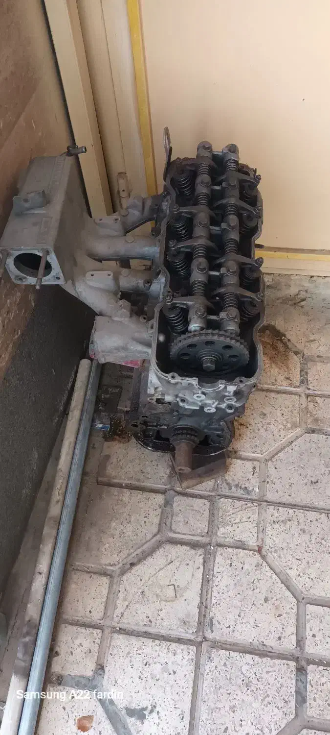 فروش موتور انجین کامل با دورچین سایپا وانت نیسان|قطعات یدکی و لوازم جانبی|مهاباد (آذربایجان غربی), |دیوار