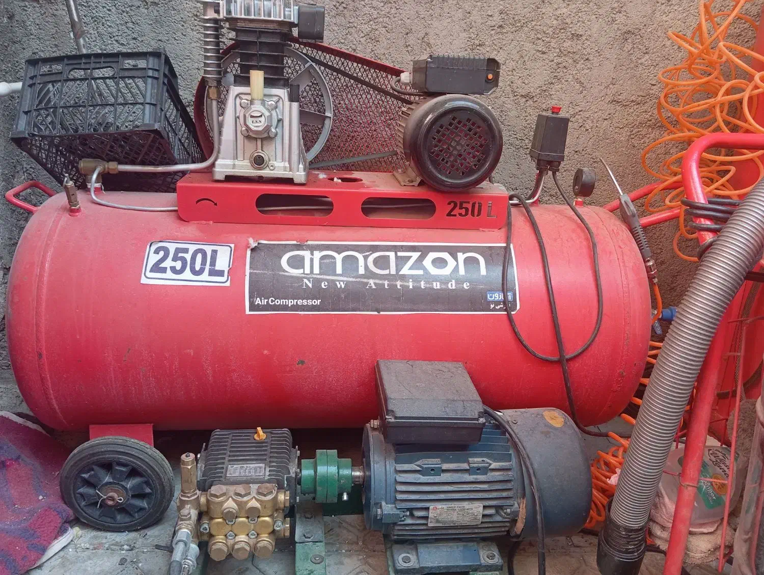 کارواش 150 بار تک فاز|ماشین‌آلات صنعتی|ملکشاهی, |دیوار