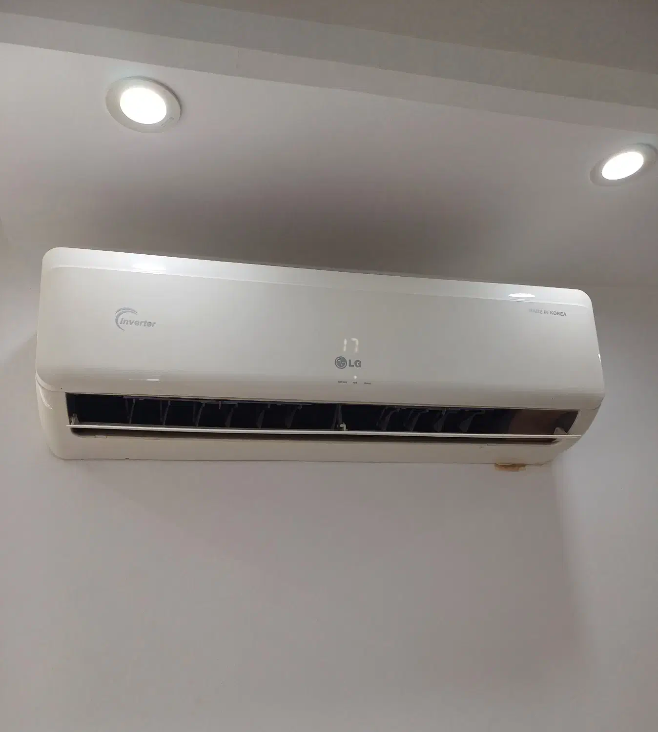 کولر گازی LG اصل کره باتمام متعلقات وسالم درآستارا|کولر گازی و فن‌کوئل|آستارا, |دیوار