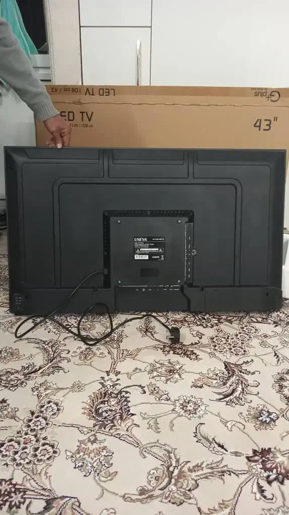 ال سی دی، نو بدون کارکرد یونیوا43 اینچ|تلویزیون و پروژکتور|قدس, شهر‌قدس|دیوار