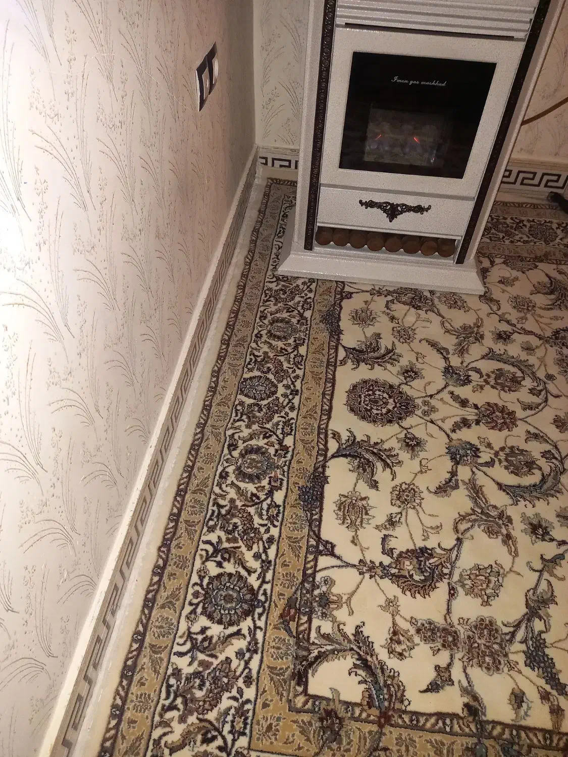 فرش ۶متری تمام نخ|فرش|کرمانشاه, |دیوار