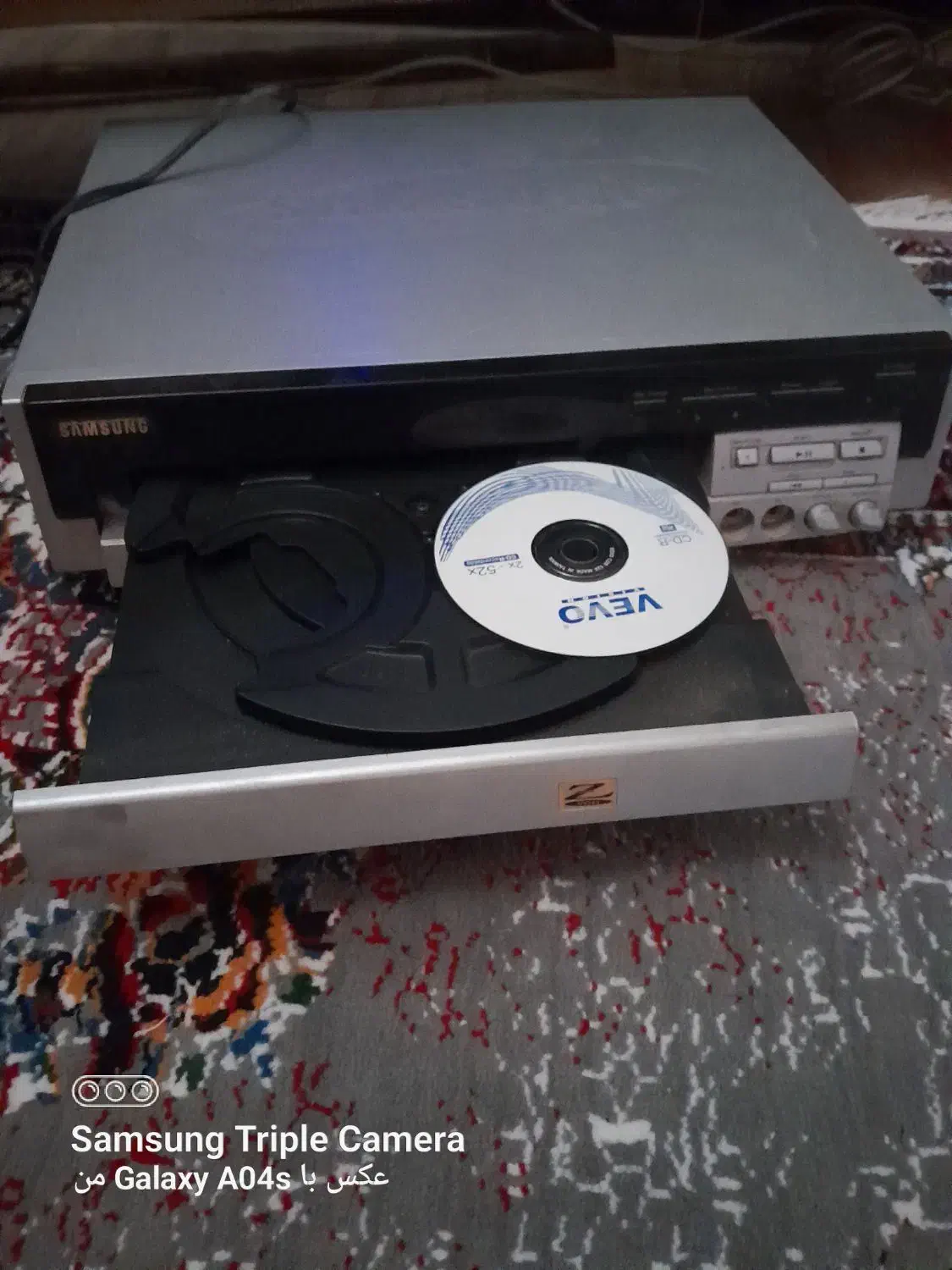 فروش دستگاه سی دی سه دیسک سامسونگ|پخش‌کننده DVD و ویدیو|قرق, |دیوار