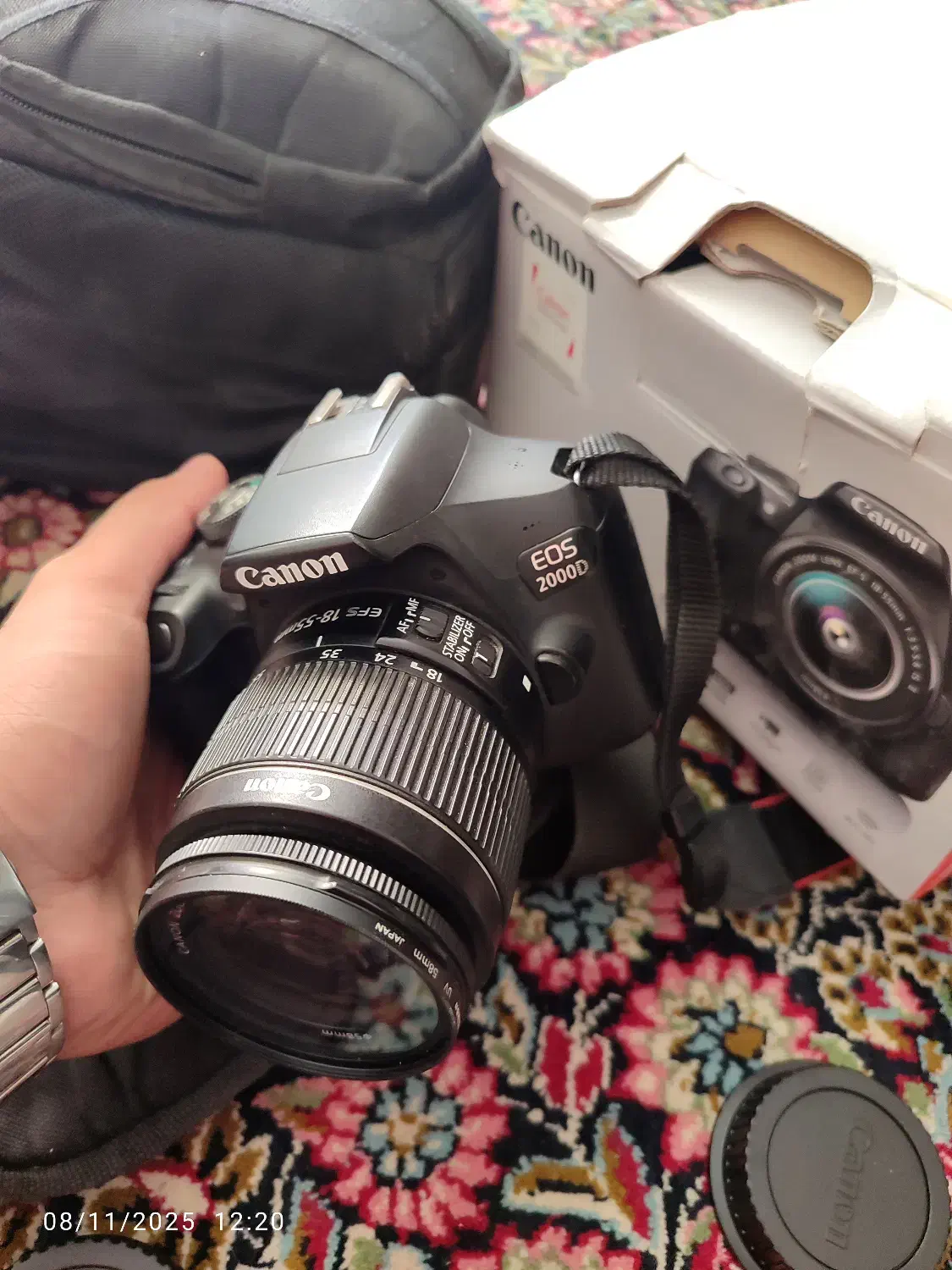 دوربین canon2000d|دوربین عکاسی و فیلم‌برداری|کرمان, |دیوار