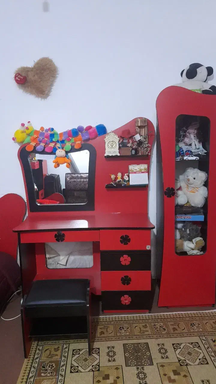 سرویس خواب بچه کارکرده|تخت و سرویس خواب|سرخنکلاته, |دیوار