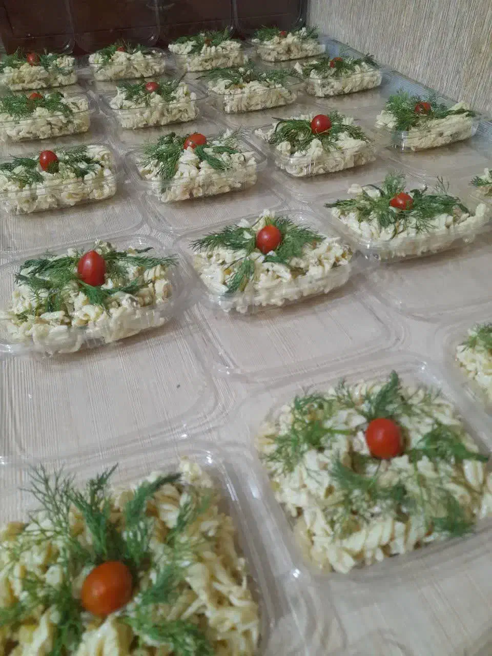 الویه سالاد ماکارونی کشک بادمجون|خوردنی و آشامیدنی|قم, چهار امامزاده|دیوار