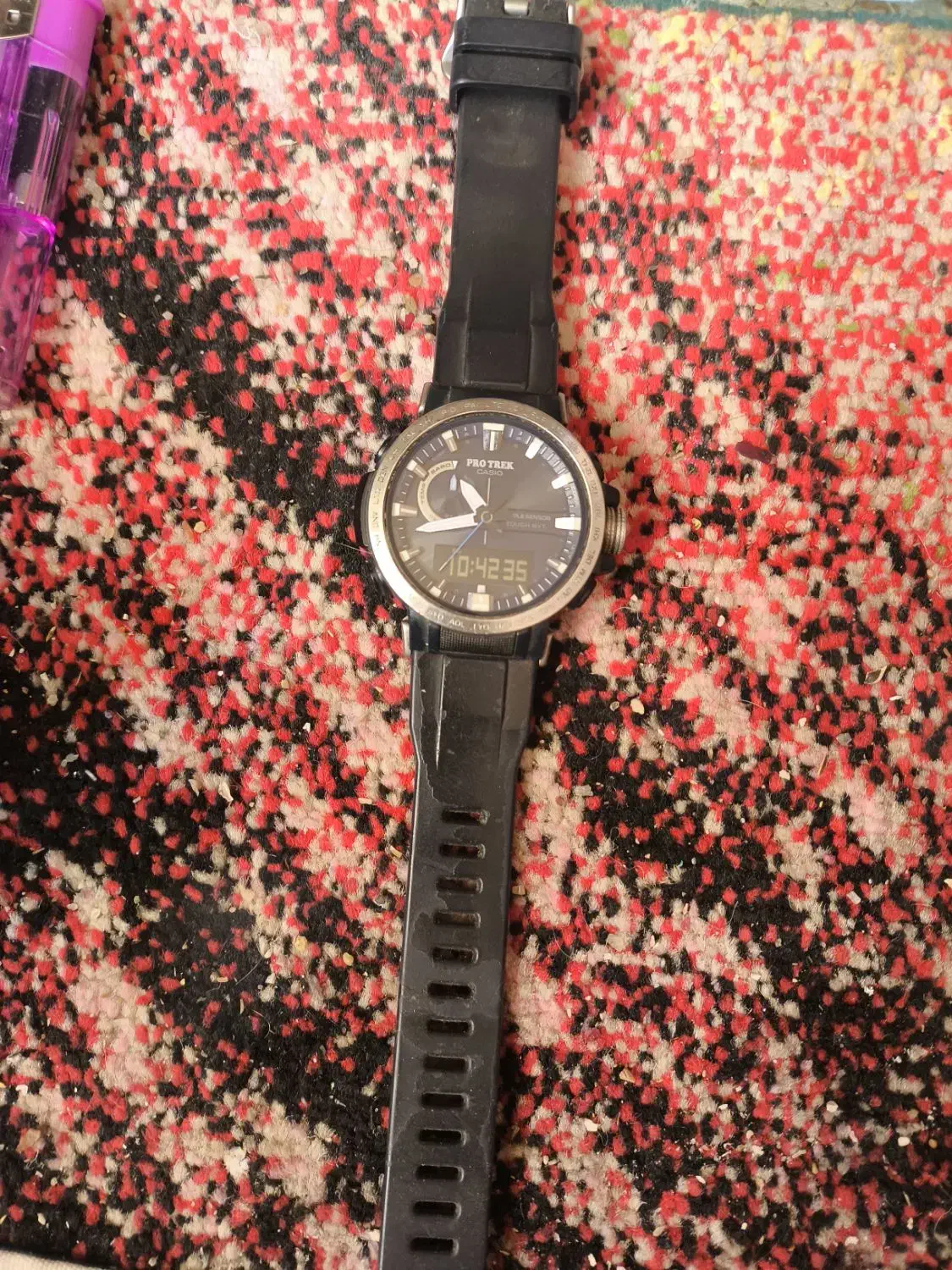 کاسیو اصلی پروترک prw60|ساعت|اصفهان, رسالت|دیوار