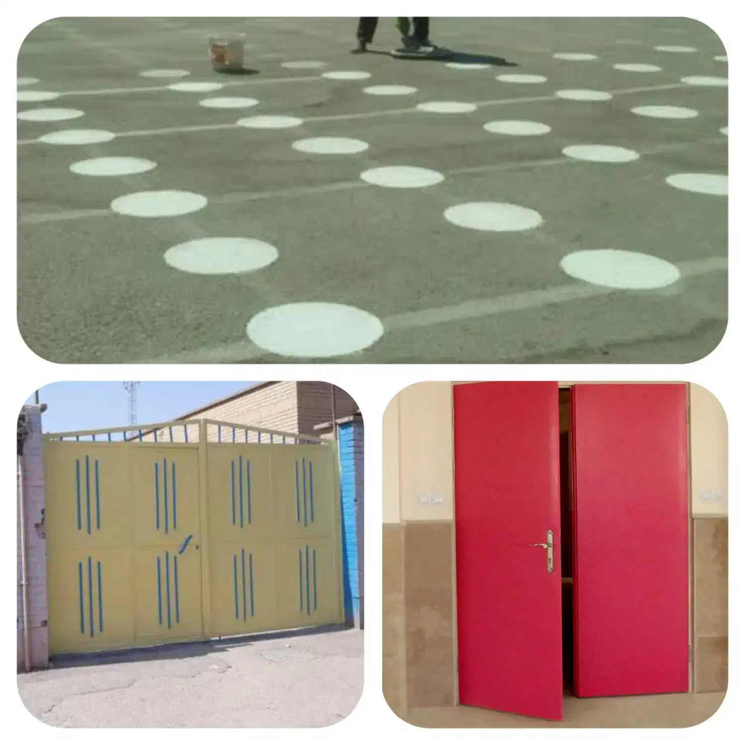 بازی های حیاط پویا. خط کشی زمین جایگاه دانش آموز|خدمات پیشه و مهارت|مشهد, کوی سیدی|دیوار