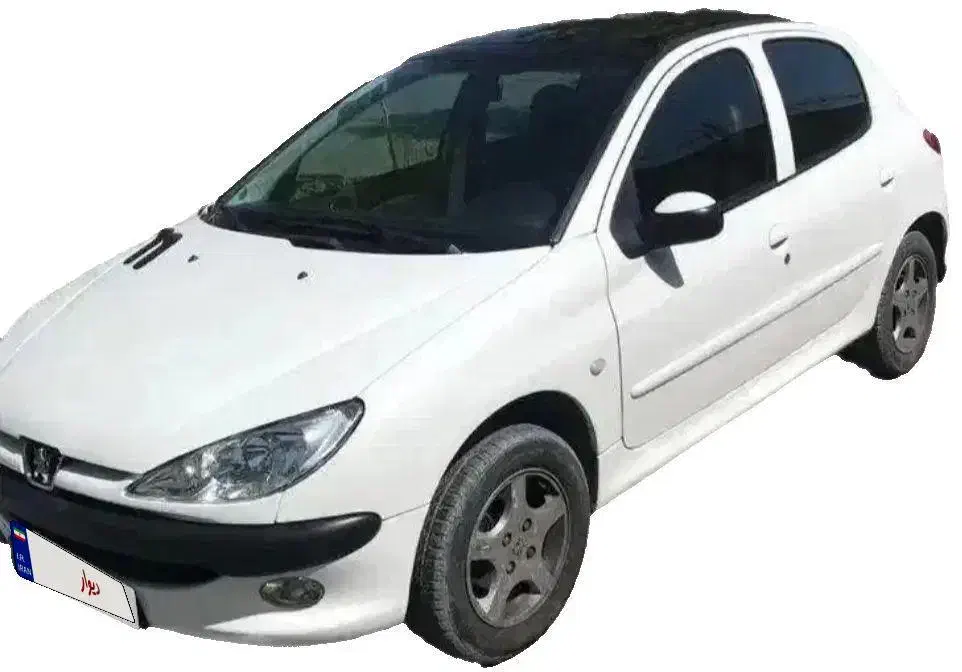 206 سفید پانوراما|خودرو سواری و وانت|فردیس, شهرک ارم|دیوار